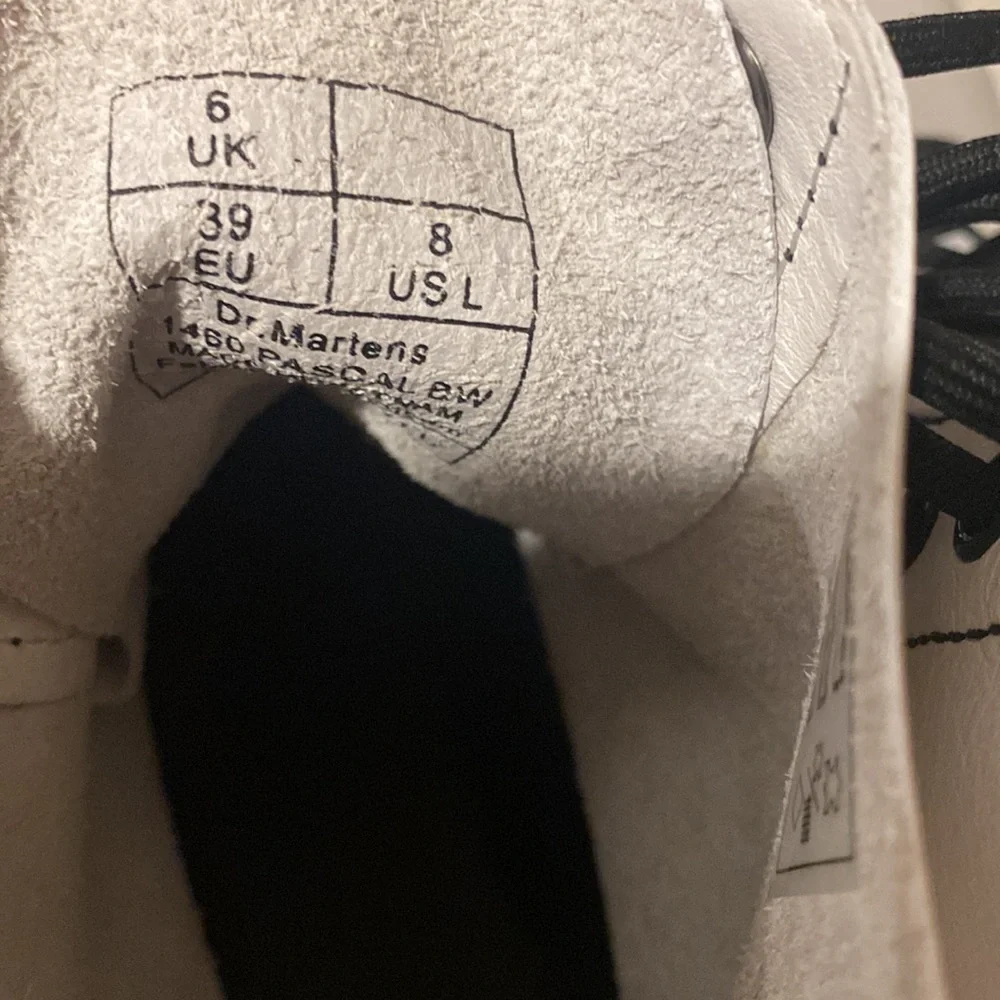 BRAND NEW Leather Dr. Martins - Picture 3 of 5